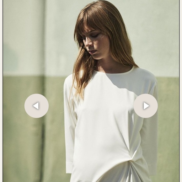 Mijeong Park Garmentory Dress Knot Drape Dress XS Stunning - Picture 2 of 11